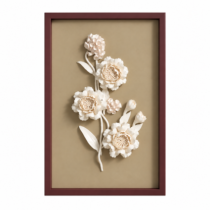 Floral Cluster Wall Frame