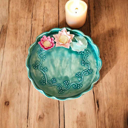 Lotus Pooja Thali