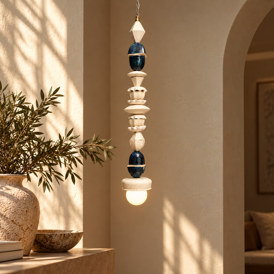 Celestine Totem Pendant Lamp