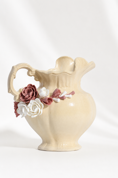 Floral Garden Jug Vase