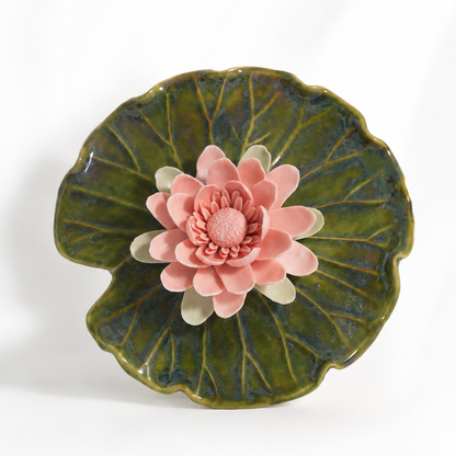 Sacred Petal Wall Flower Plate
