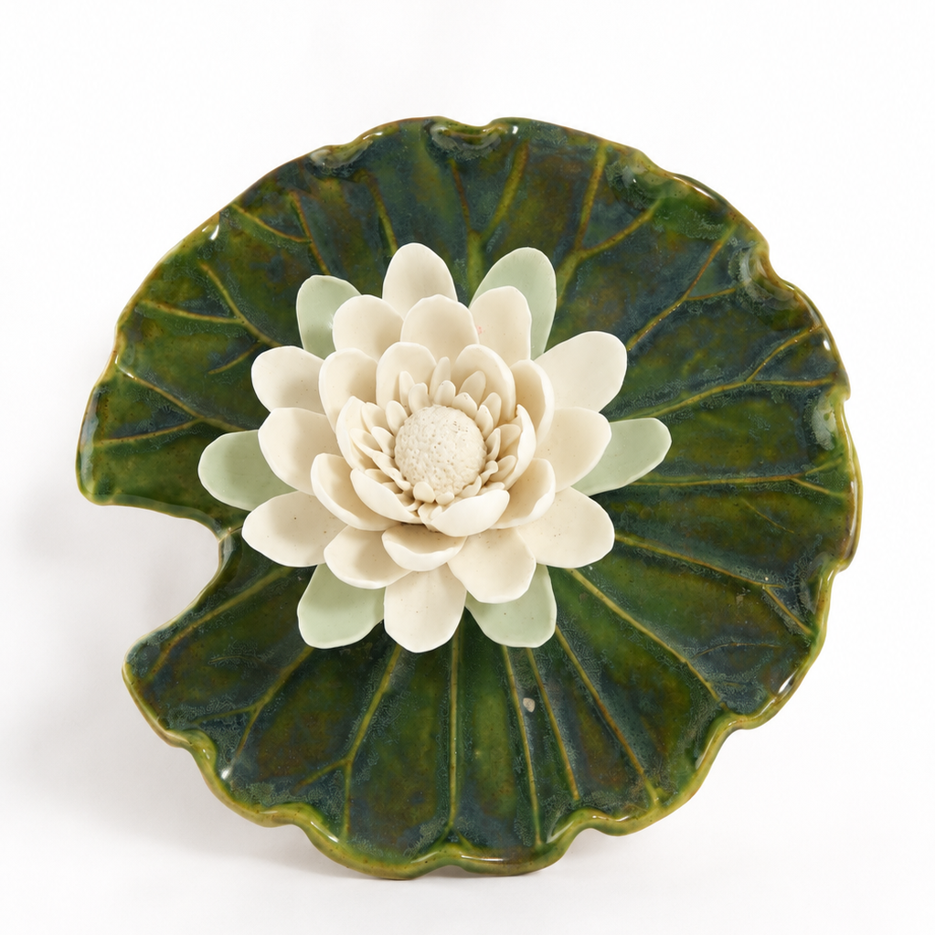 Sacred Petal Wall Flower Plate