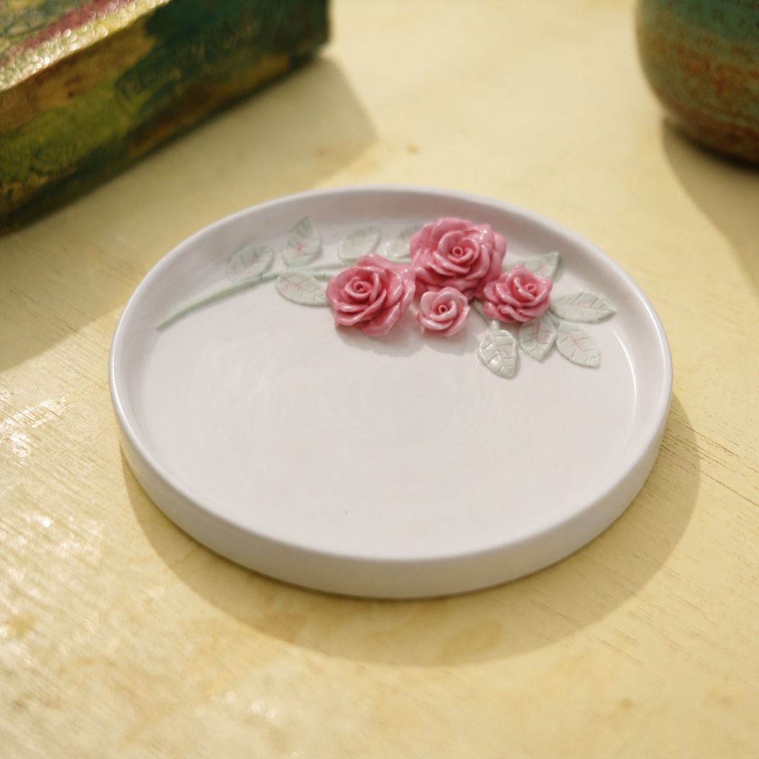 Blooming Pooja Thali
