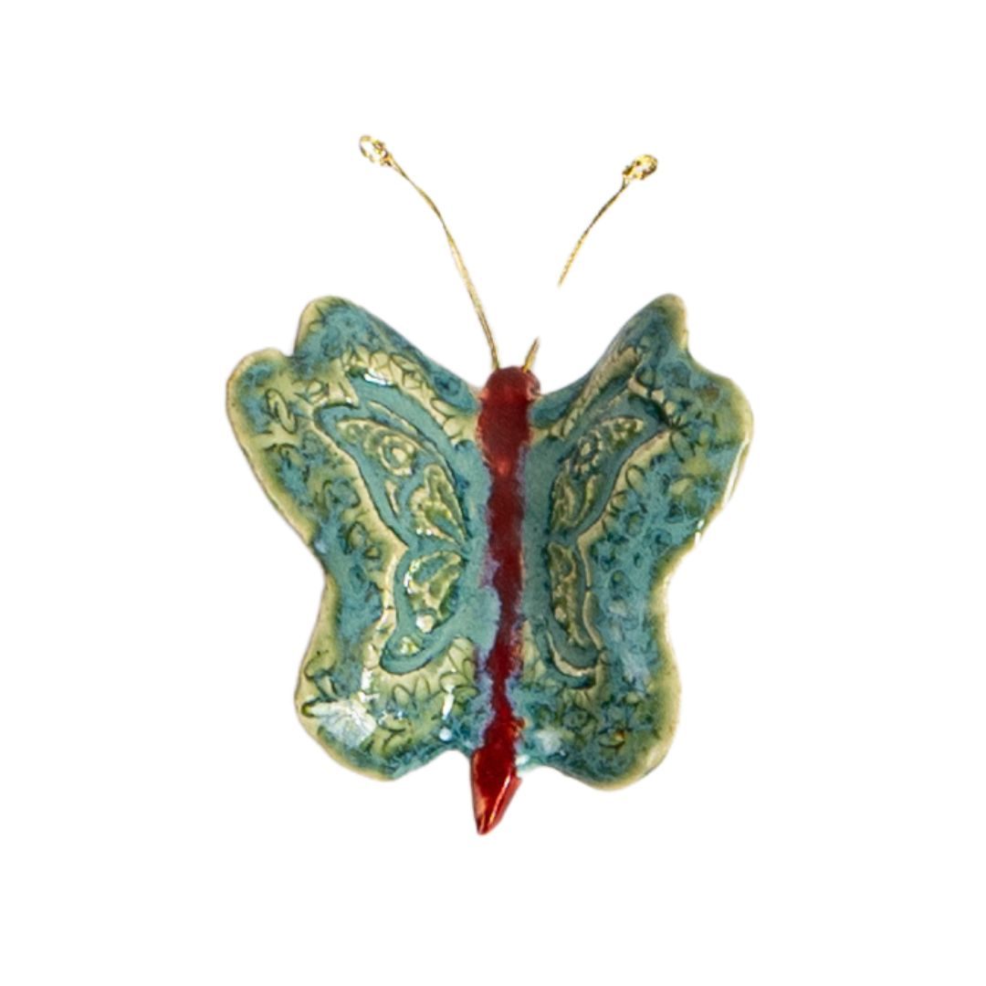 Textured Butterfly Wall Art (Single Piece)