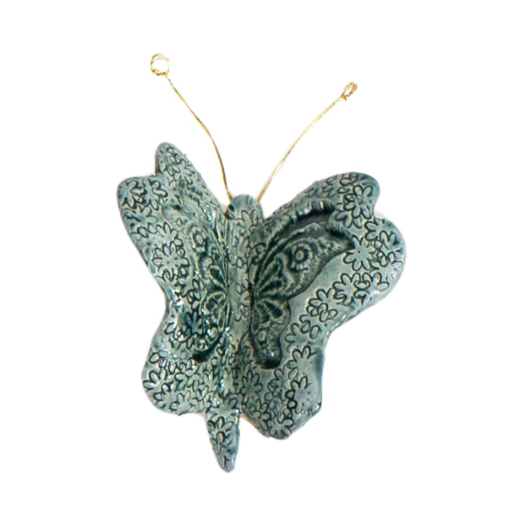 Textured Butterfly Wall Art (Single Piece)
