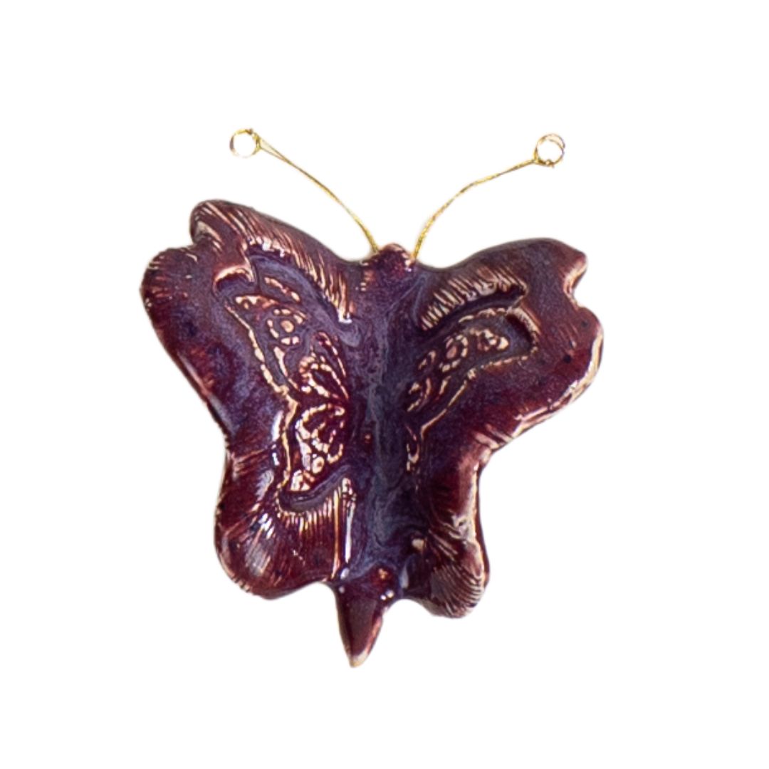 Textured Butterfly Wall Art (Single Piece)