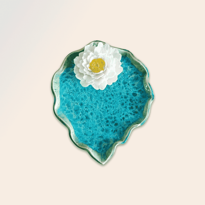 Peony Leaf Plate