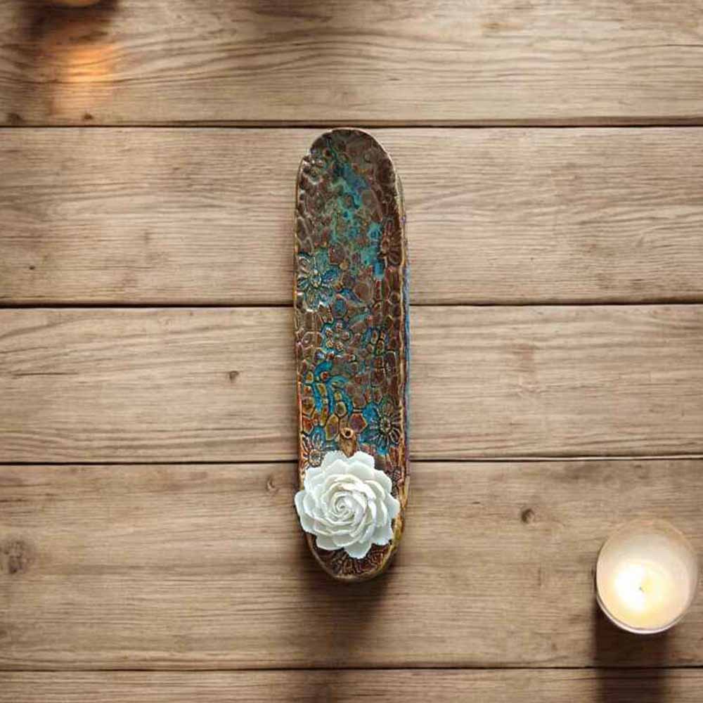 Long Plate Incense Holder