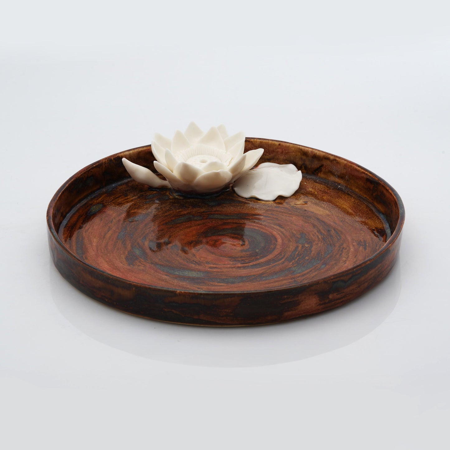 Lotus Flower Pooja Thali