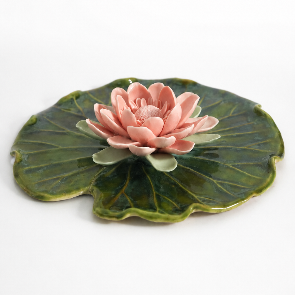 Sacred Petal Wall Flower Plate