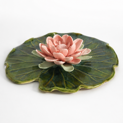 Sacred Petal Wall Flower Plate