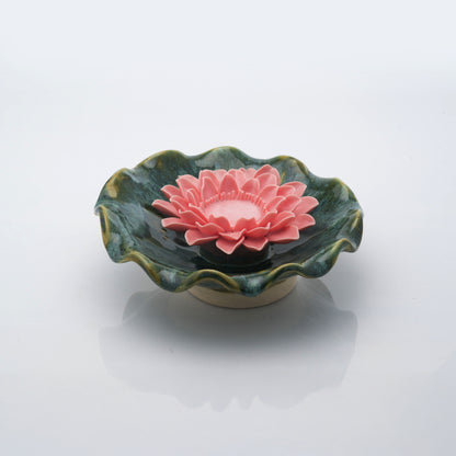 Lotus Tea Light Candle Holder