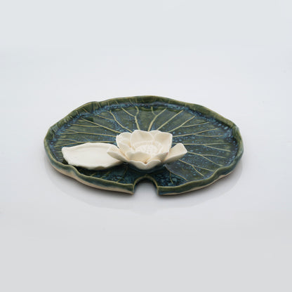 Lotus Leaf Plate
