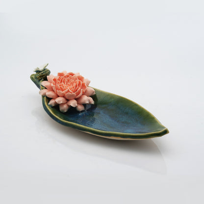 Gardenia Leaf Plate
