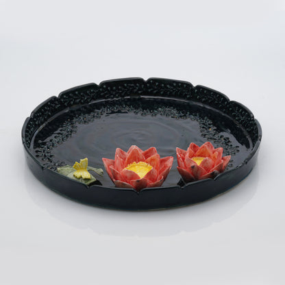 Lotus Pooja Thali