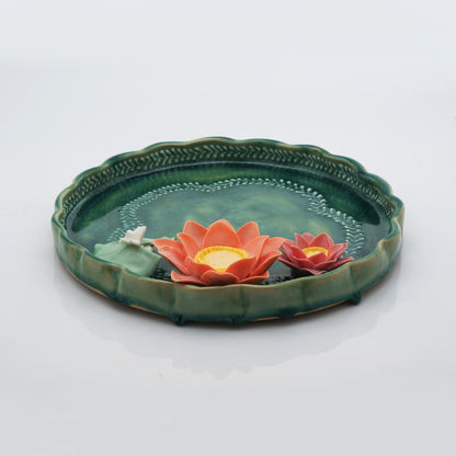 Lotus Pooja Thali