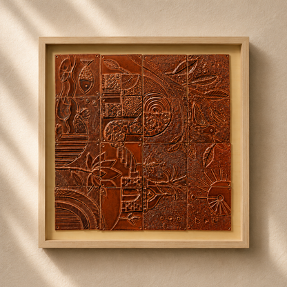 Tactile Form Tile Set (Framing & Crafting Included)