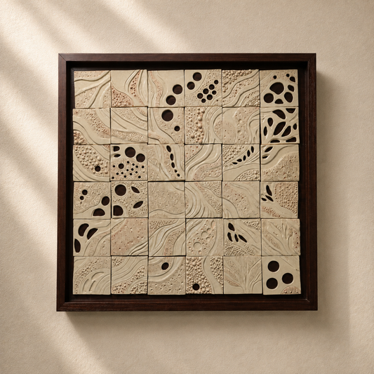 Clay Rhythm Tile Set (Framing & Crafting Included)