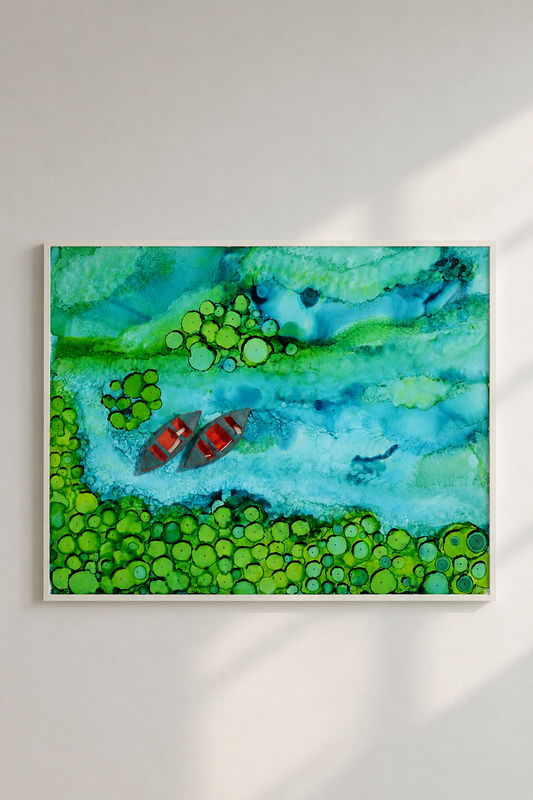 Little Voyage Wall Painting
