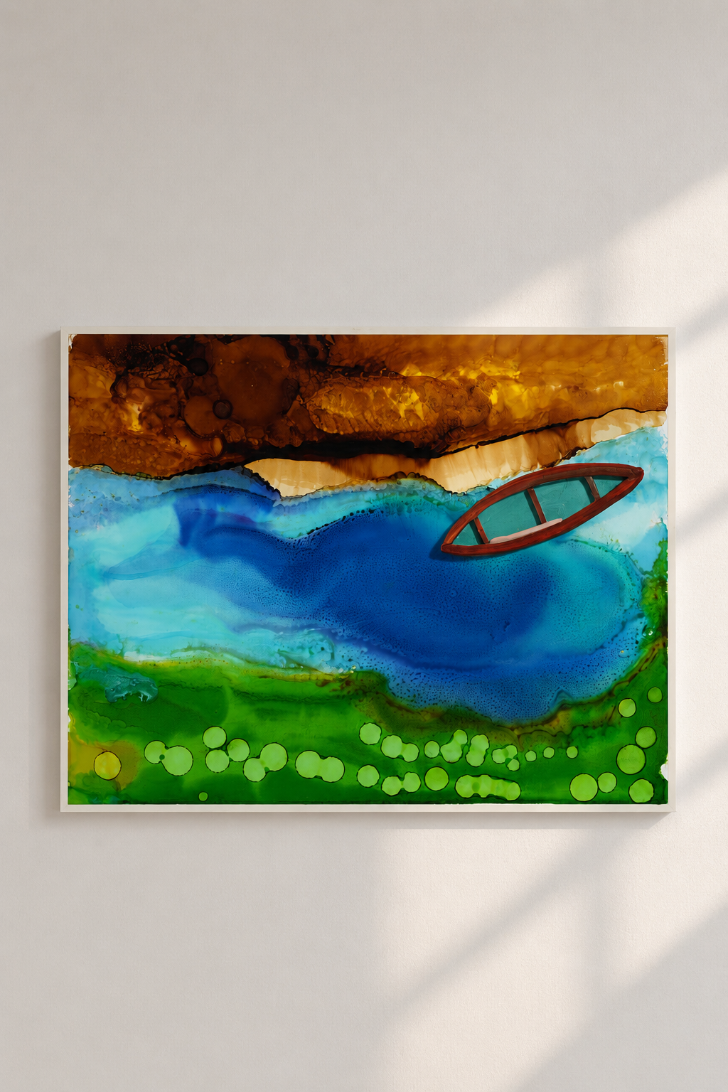 Whispering Waters Wall  Paintings