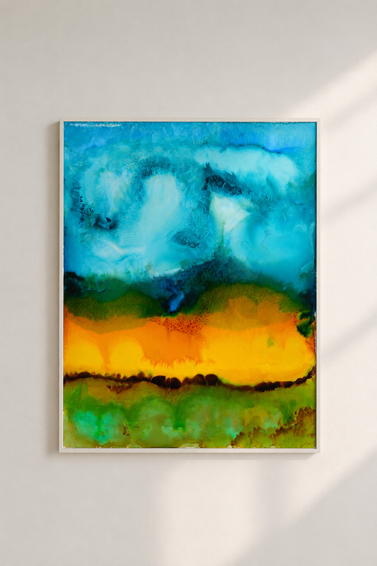 Horizon Journey Wall Painting