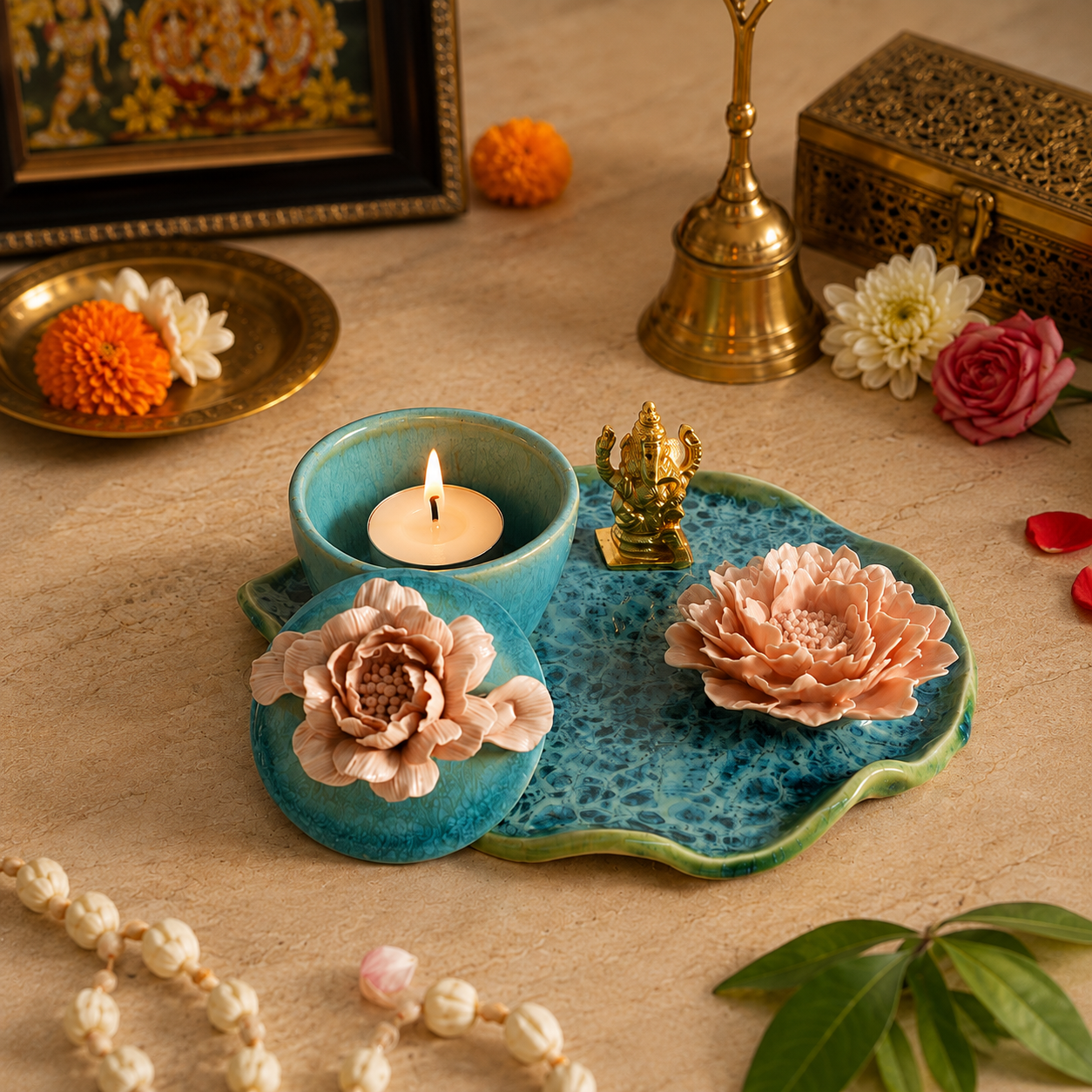 Peach Bloom Festive Hamper