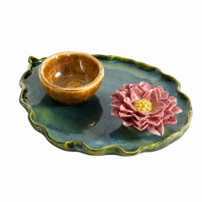 Garden Petal Leaf Plate Gift Hamper