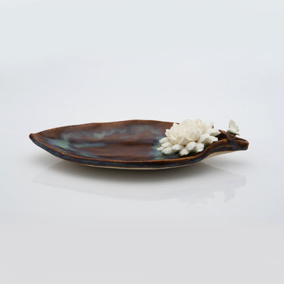 Gardenia Leaf Plate