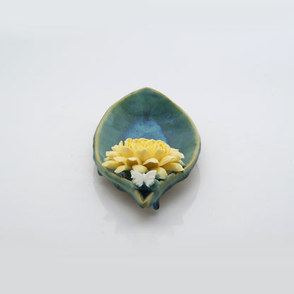 Gardenia Leaf Plate