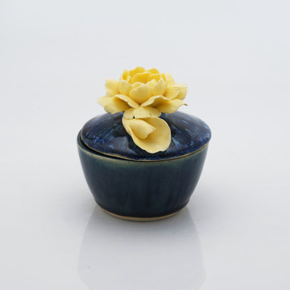 Gardenia Flower Candle Jar