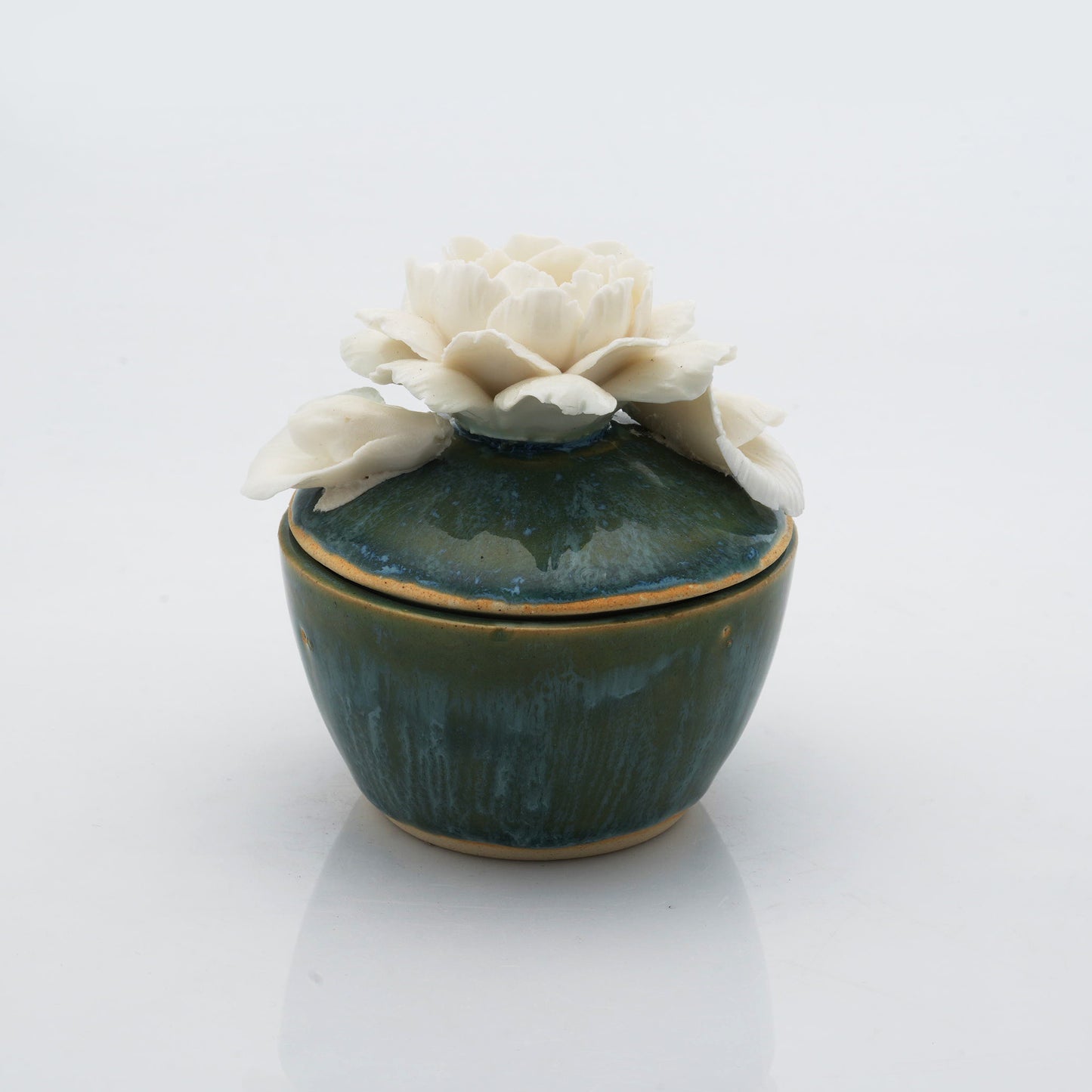 Gardenia Flower Candle Jar
