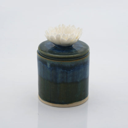 Peony Flower Candle Jar