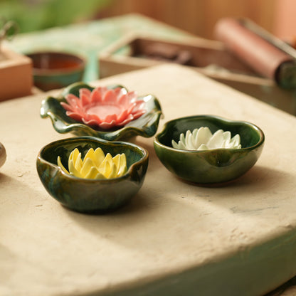 Lotus Tea Light Candle Holder