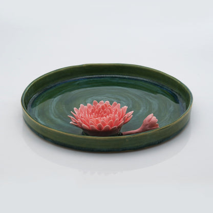 Water Lily Pooja Thali