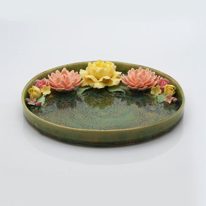 Mix Flower Pooja Thali