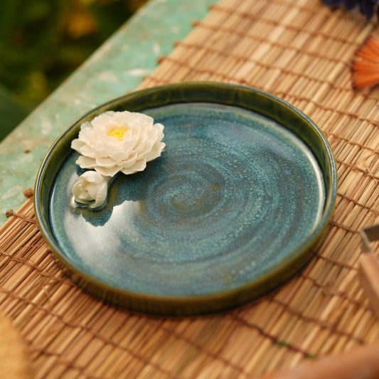 Water Lily Pooja Thali