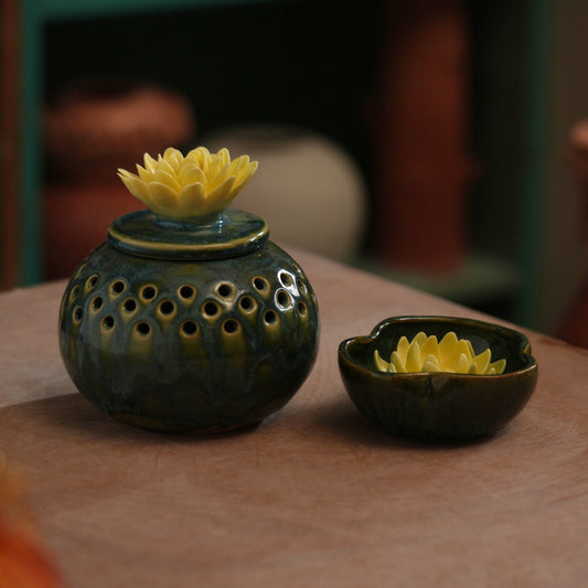 Sunlit Dhoop Dan Set