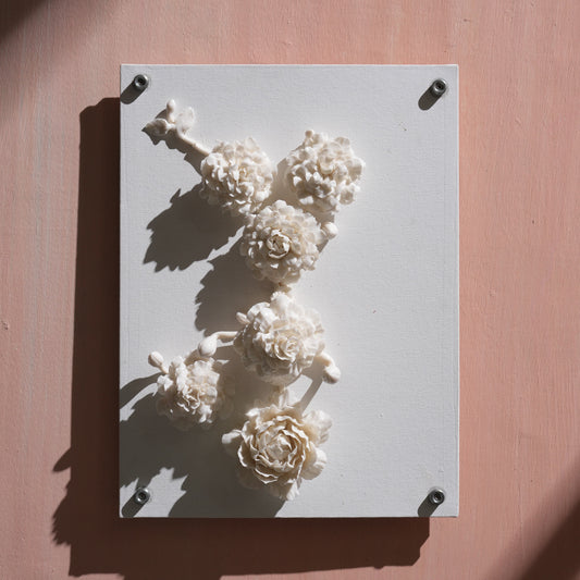 Sculpted Blossoms Wall Art