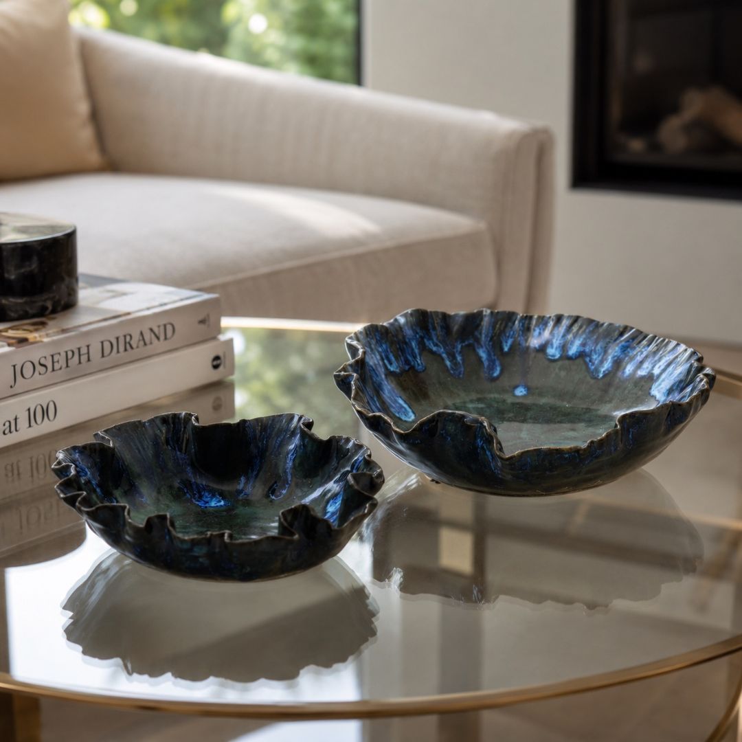 CRYSTAL AND OIL HOLDERS