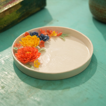 Mix Flower Pooja Thali