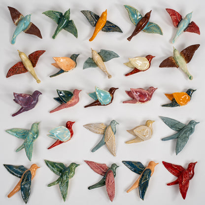 Perched Bird Wall Art (Single Piece)