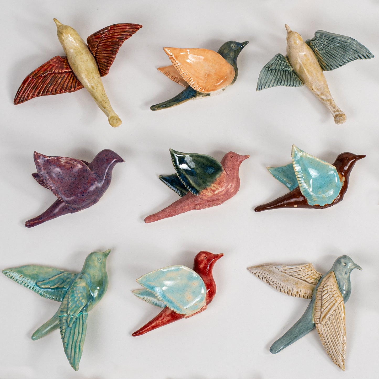 Perched Bird Wall Art (Single Piece)