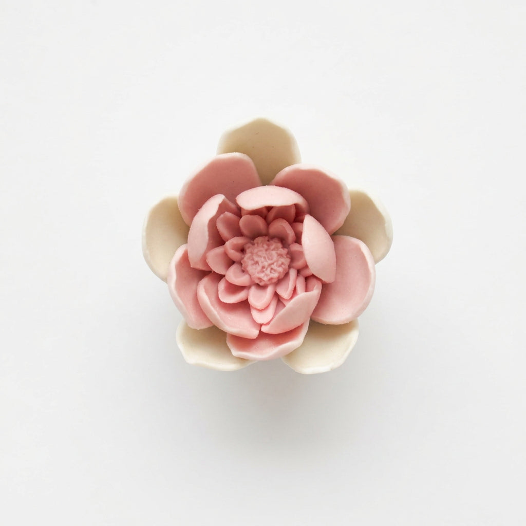 Blush Peony Ceramic Bloom