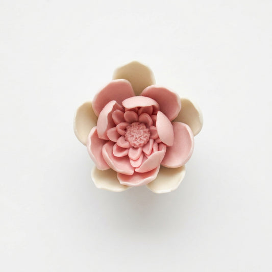 Blush Peony Ceramic Bloom