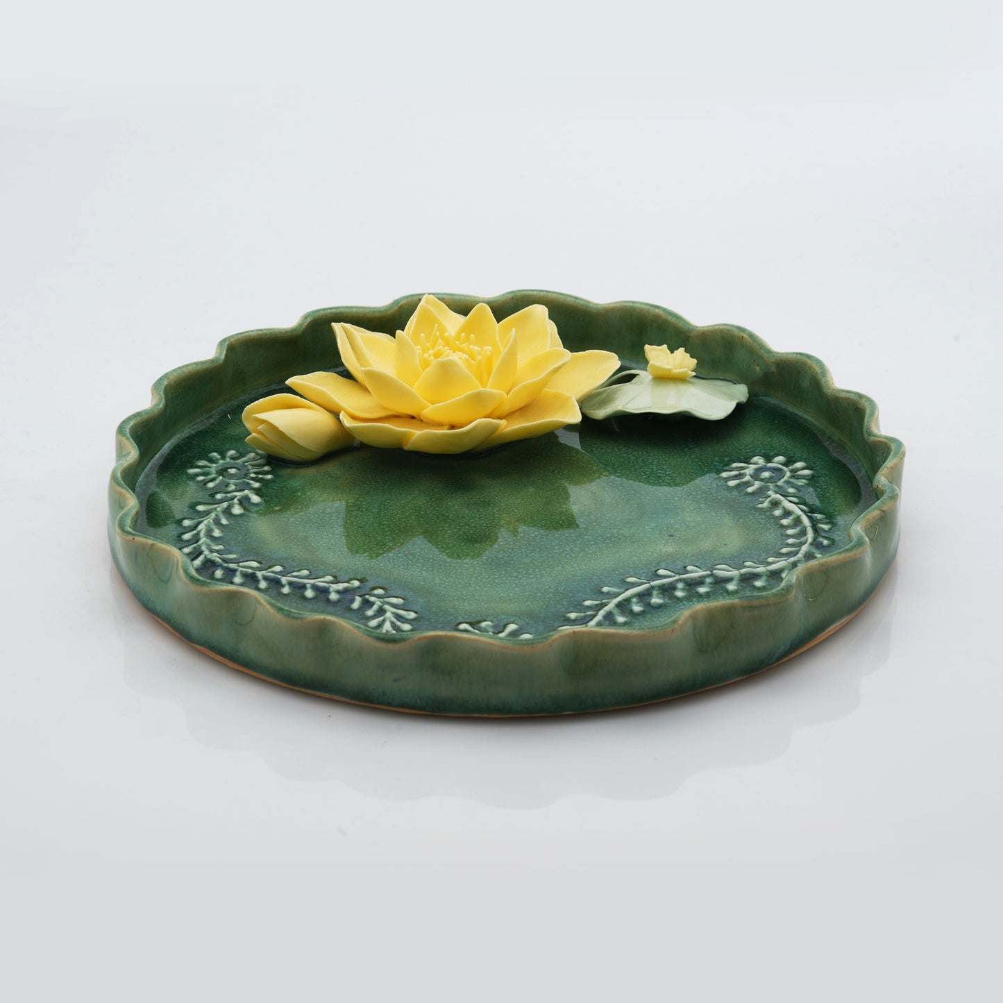 Lotus Pooja Thali