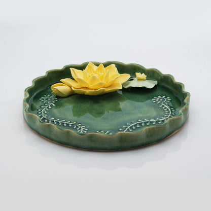 Lotus Pooja Thali