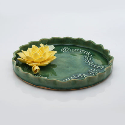 Lotus Pooja Thali