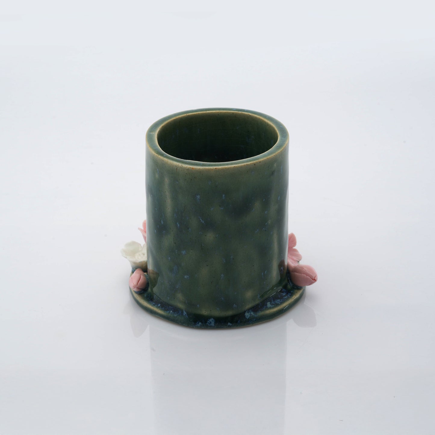 Rustic Cylindrical Tea Light Candle Holder