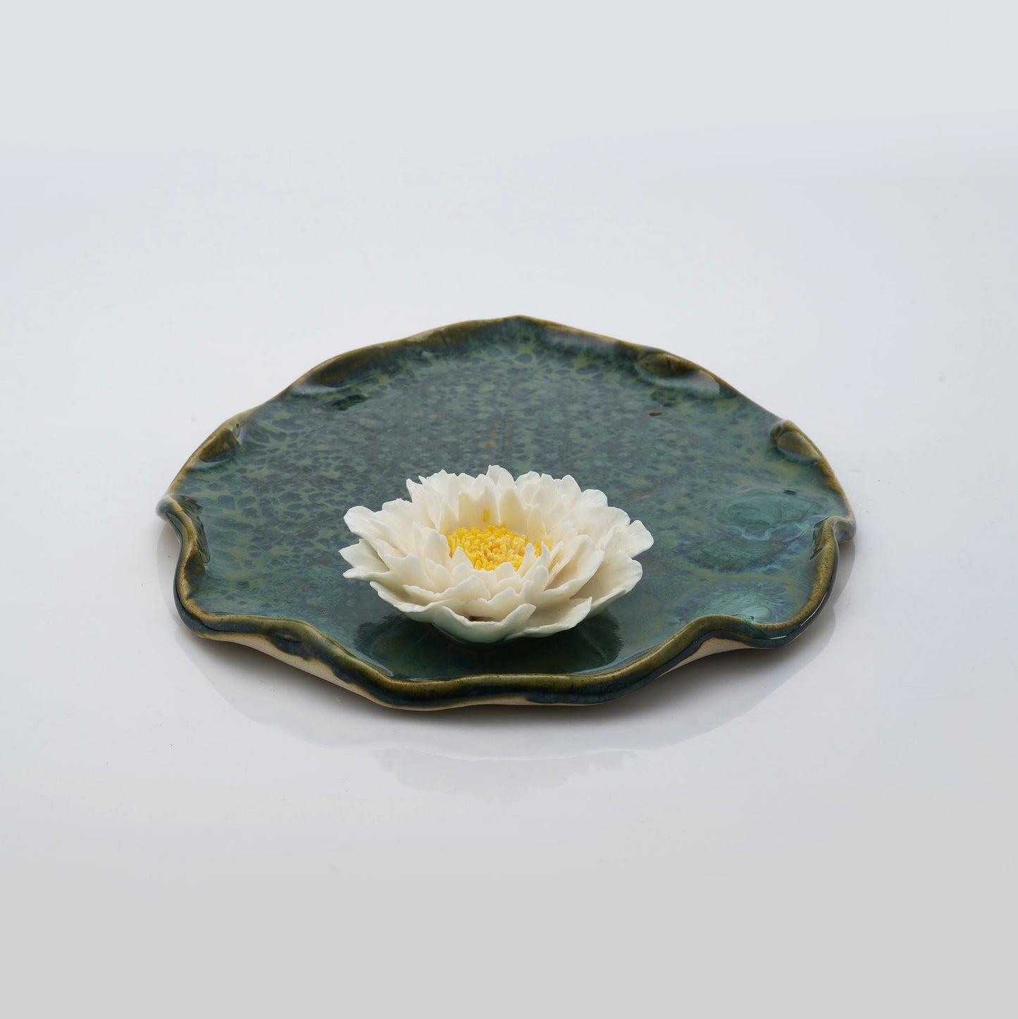 Peony Leaf Plate