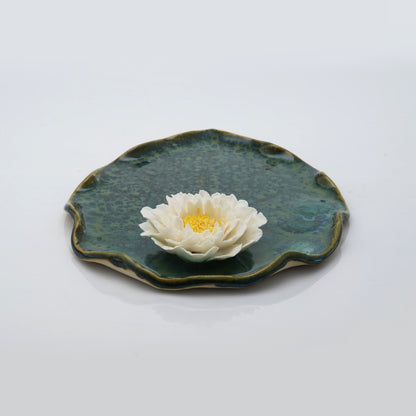 Peony Leaf Plate
